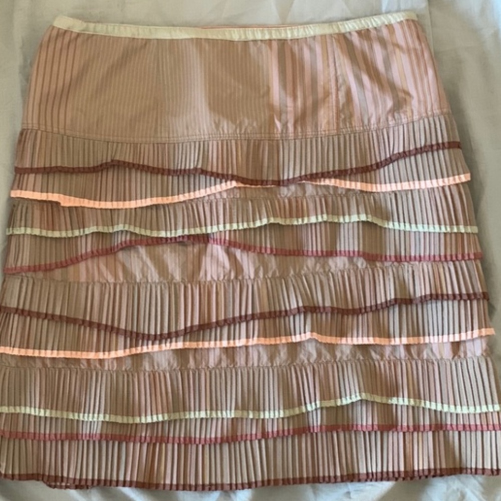 VINTAGE Y2K CYNTHIA STEFFE TIERED MINI SKIRT